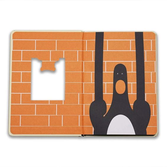 Half Moon Bay Aardman Feathers McGraw A5 Notebook