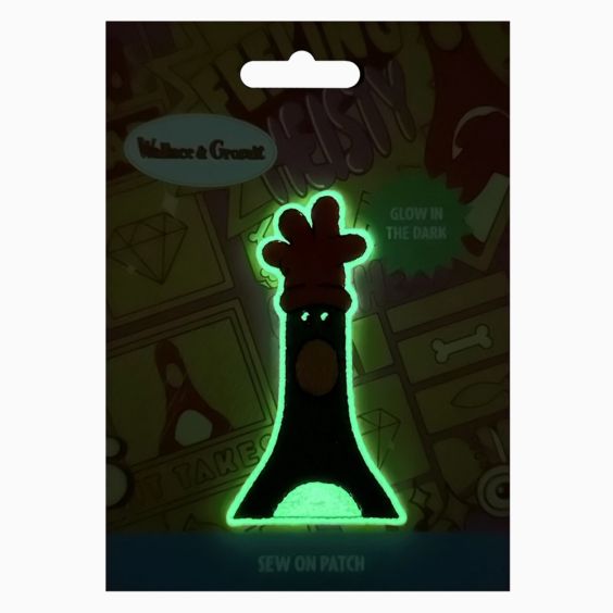 Pawprint Family Aardman Feathers McGraw Head Sew On Patch