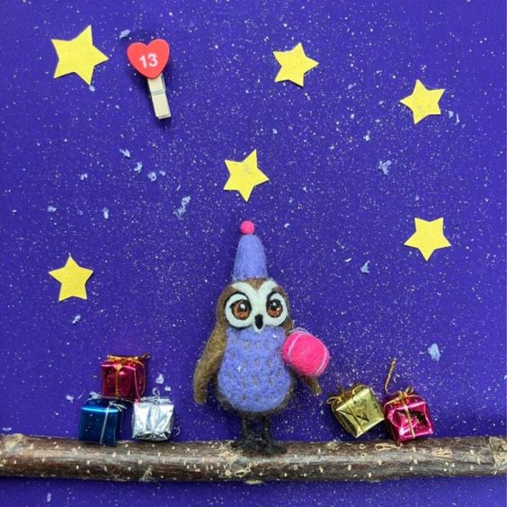 Felt So Good Hootie the Owl Decoration