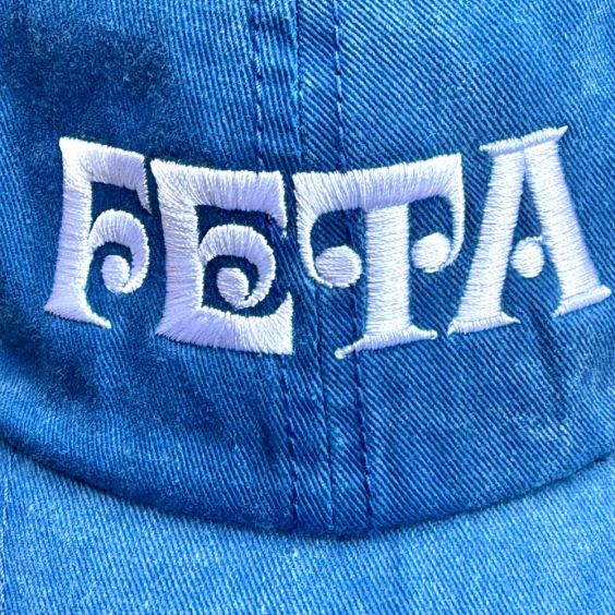 Silver Spider Dad Cap - Feta