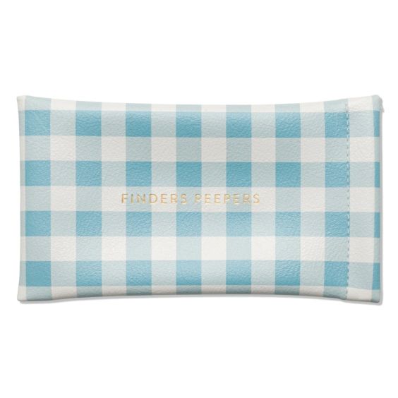 Finders Peepers Blue Gingham Classes Case