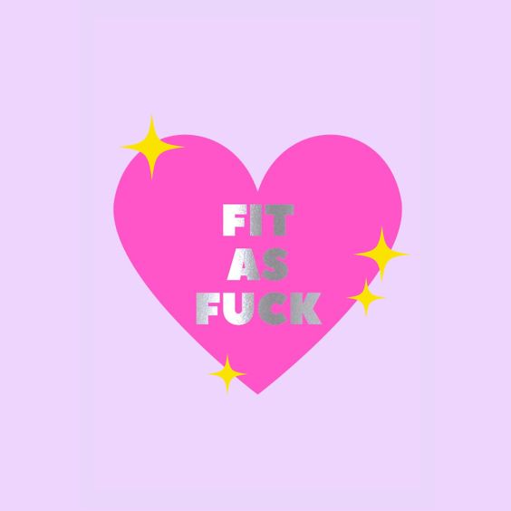 Fit As Fuck Valentines Card