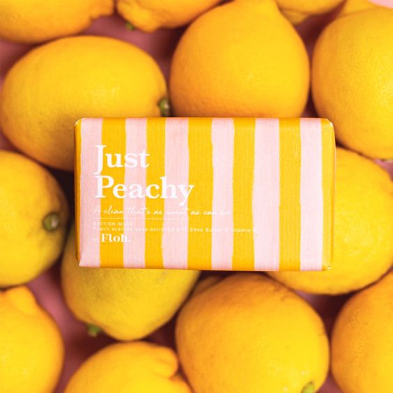Floh Just Peachy Soap Bar