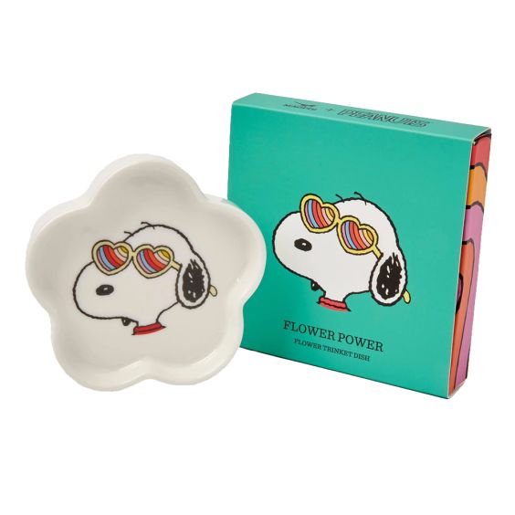 Peanuts - Snoopy Trinket Dish Flower Power