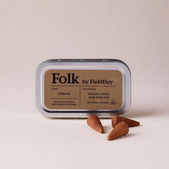 Folk by FieldDay Incense Cones - Forage