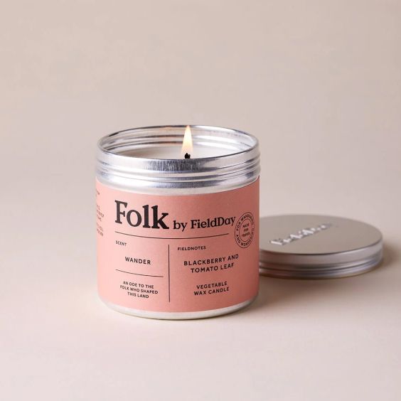 Folk by FieldDay Tin Candle - Wander