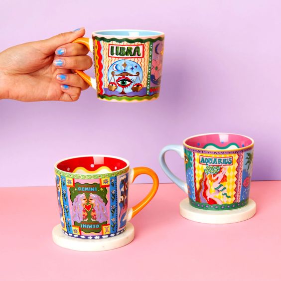 Eleanor Bowmer Gemini Zodiac Mug