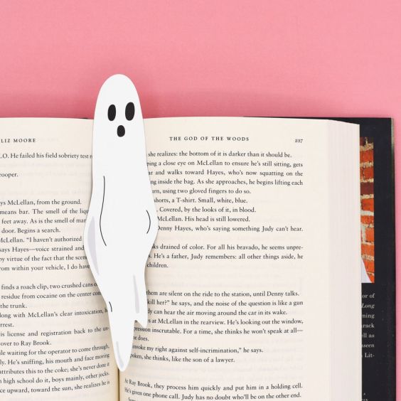 Humdrum Paper Ghost Bookmark 