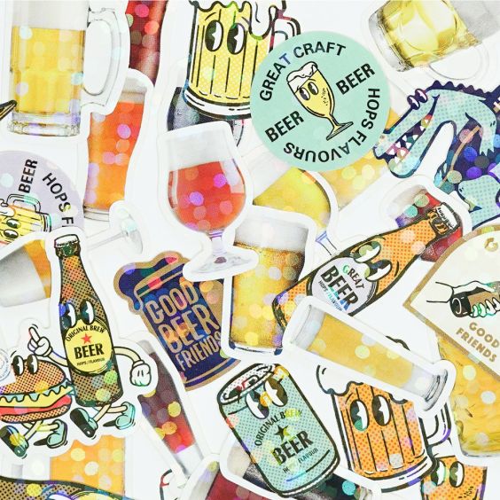 Haco Box of Stickers - Great Beer