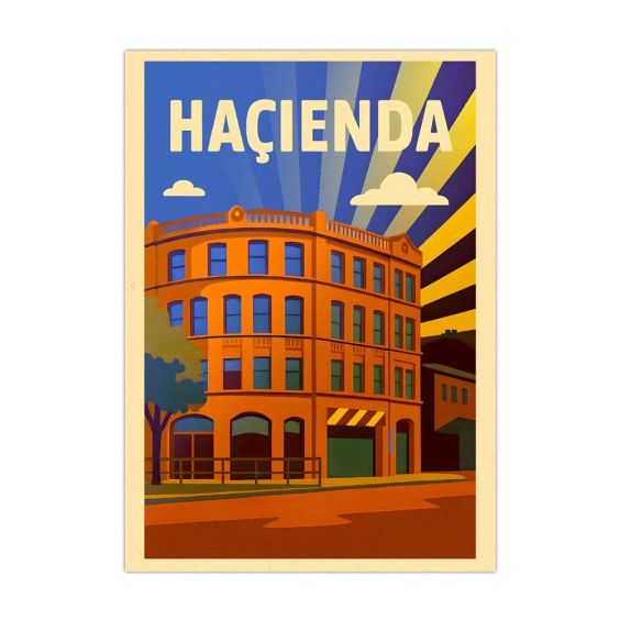 The Hacienda A4 Print