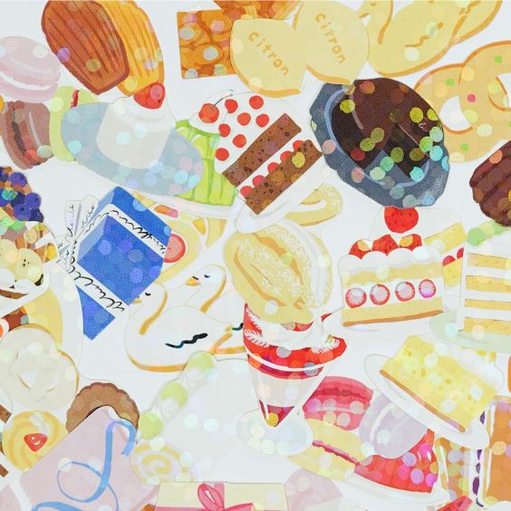 Haco Box of Stickers - Patisserie