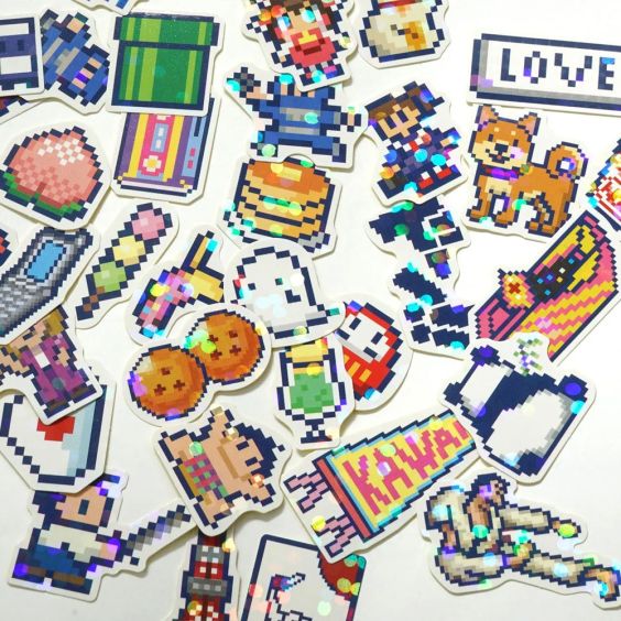 Haco Box Of Stickers - Japanese Culture 