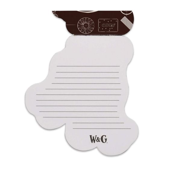 Half Moon Bay Aardman Gromit Shaped Pocket Notepad