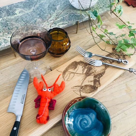 Felt So Good Louella Lobster Decoration