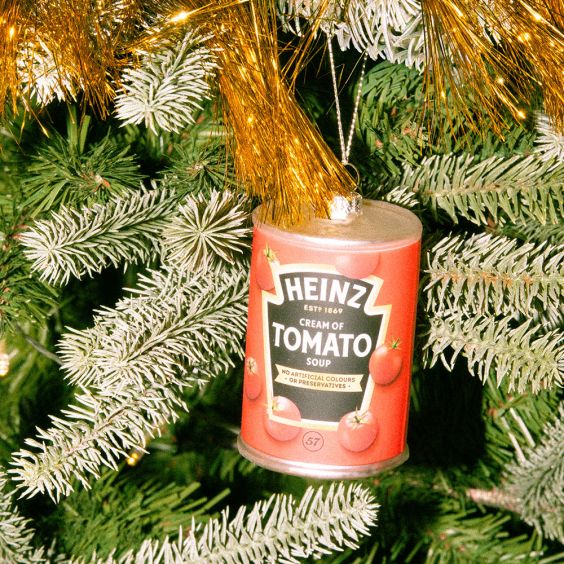 Studio Thie x HEINZ Tomato Soup Glass Christmas Decoration
