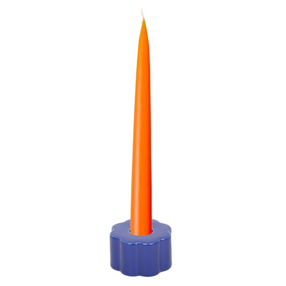 Helio Ferretti Flower Candle Holder - Blue