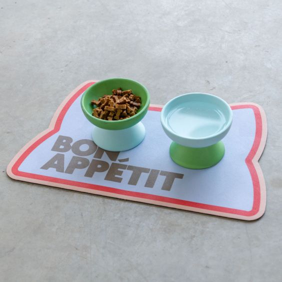 Helio Ferretti Bon Appétit Cat Bowl Mat