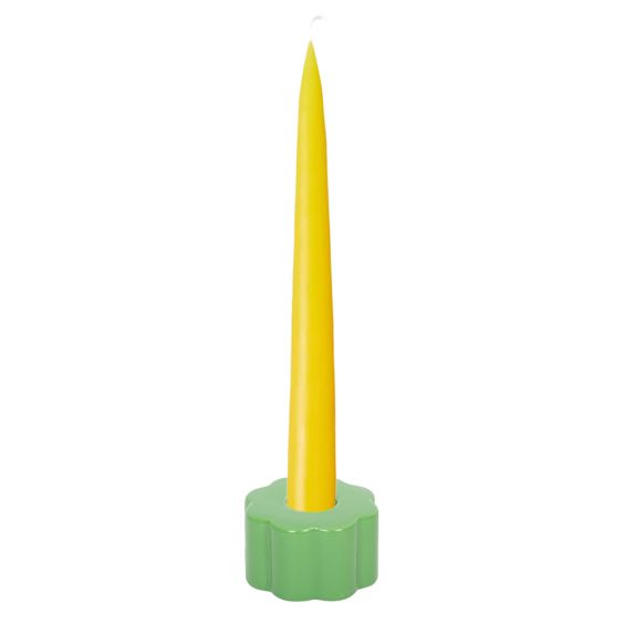 Helio Ferretti Flower Candle Holder - Green