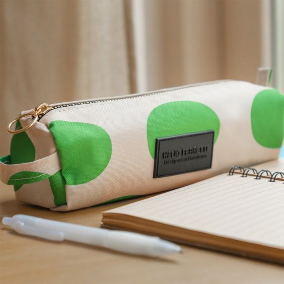 Helio Ferretti Pencil Case - Green Spot