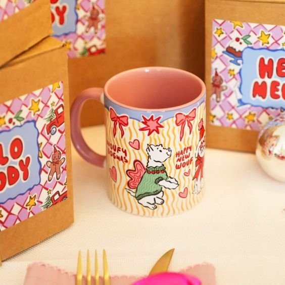 Hello Melody Dogmas Christmas Mug