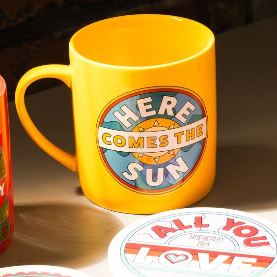 The Beatles Here Comes The Sun Mug