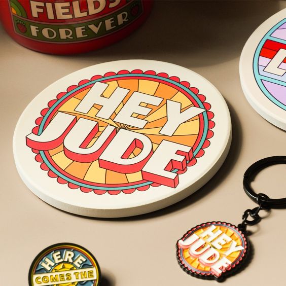 The Beatles Hey Jude Coaster