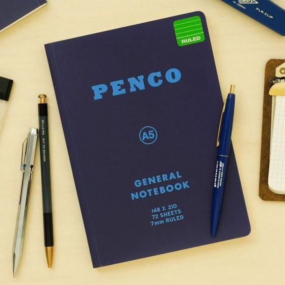 Hightide Penco Soft PP Ruled Notebook - A5