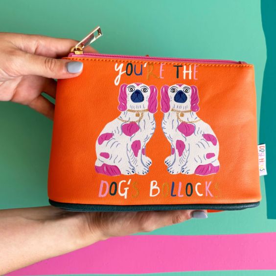 Dogs Bollocks Makeup Bag