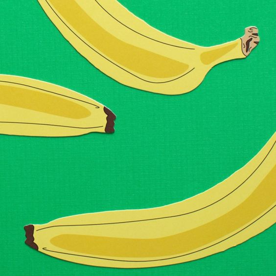 Humdrum Paper Banana Bookmark
