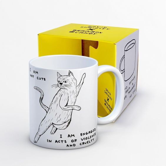 David Shrigley I Am Not Cute Mug