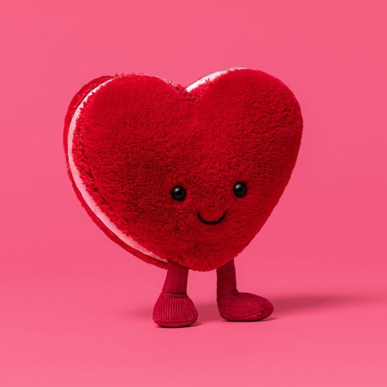 Jellycat Amuseable Arlette Heart Macaron