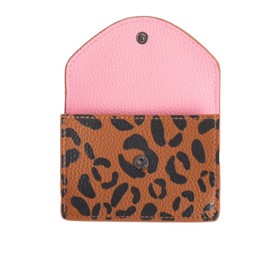 Leopard Print Card Holder