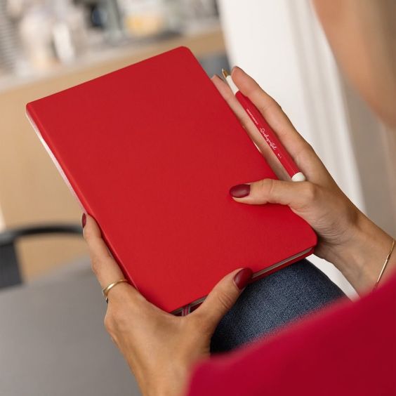 Leuchtturm1917 A5 Ruled Notebook - Cherry