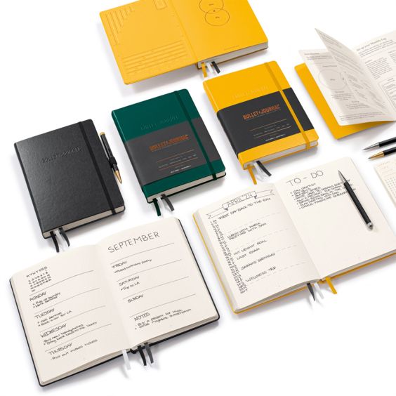 Leuchtturm1917 A5 Bullet Journal - Yellow