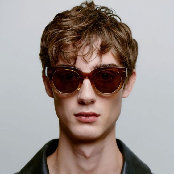 A Kjaerbede Lilly Sunglasses - Smoke Champagne