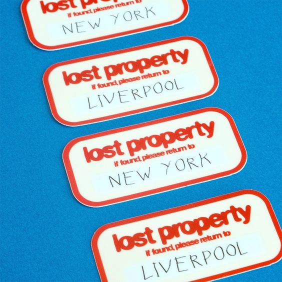 Proper Good Lost Property Return to Liverpool Sticker