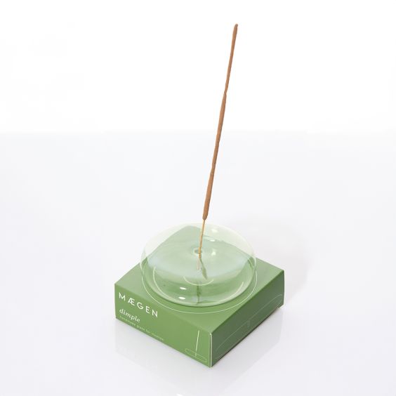 MAEGEN Dimple Incense Holder - Green