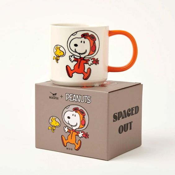 Snoopy Mug - Spaced Out Snoopy & Woodstock
