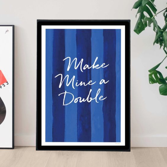Floh Make Mine a Double Print - A3
