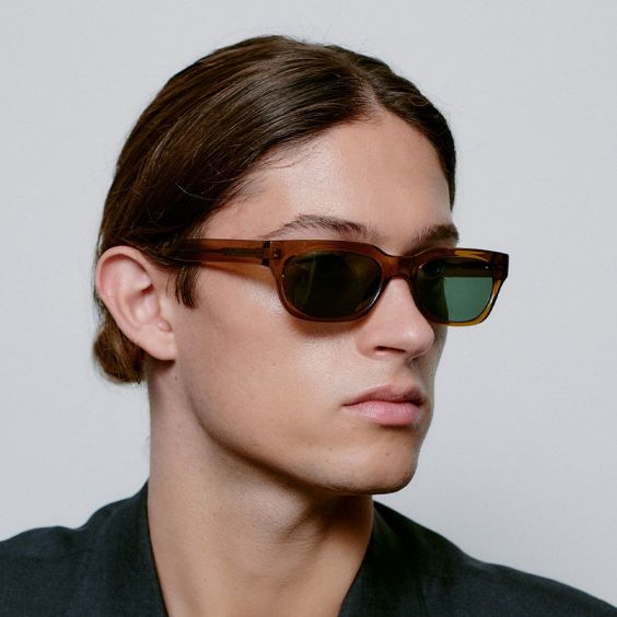 A Kjaerbede Bror Sunglasses - Smoke Transparent