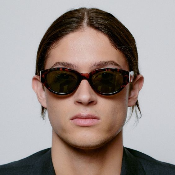 A Kjaerbede Winnie Sunglasses - Demi Tortoise