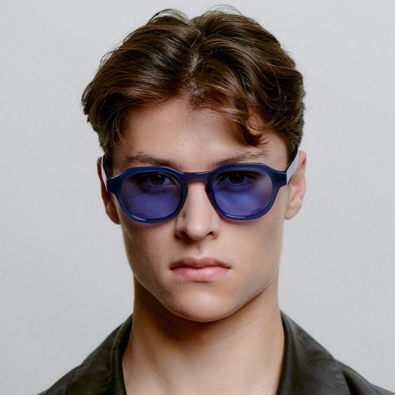 A Kjaerbede Zan Sunglasses - Blue Steel