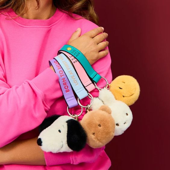 Bon Ton Toys x Miffy ECO Fuzzy Bag Charm - White