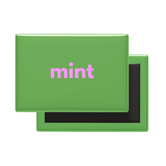 Mint Fridge Magnet