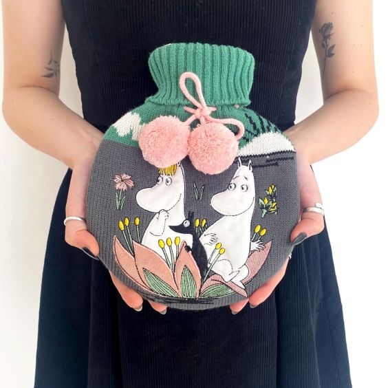Moomin Lotus Hot Water Bottle 