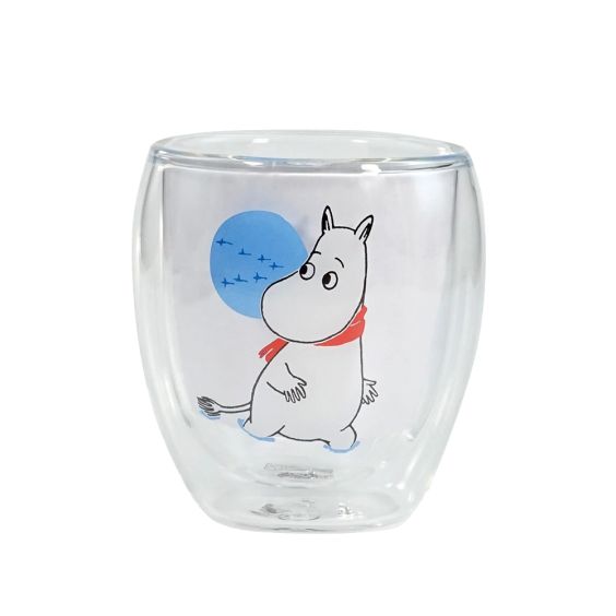 Moomin Winter Thermal Glass Tumbler