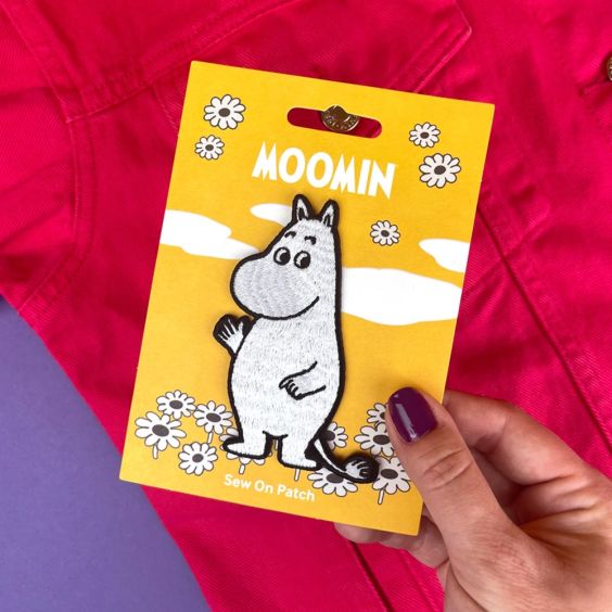 Pawprint Family Moomintroll Sew On Patch