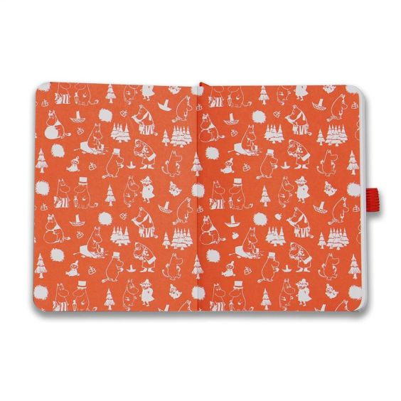 Moomin Winter A6 Notebook And Pen 