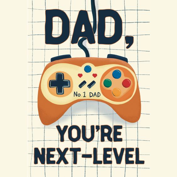 Dad Next Level Father's Day Card