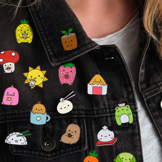 Noodoll Riceribbit Pin